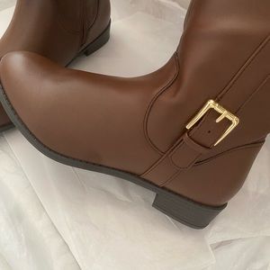 Riding Boots, Size 9 WC, Brown